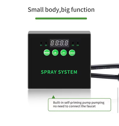 Reptile Humidification Intelligent Sprayer System Kit