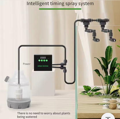 Reptile Humidification Intelligent Sprayer System Kit