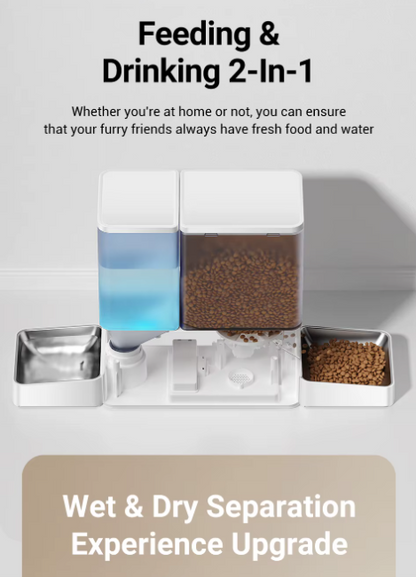 Rojeco ™   Automatic WiFi Pet Feeder